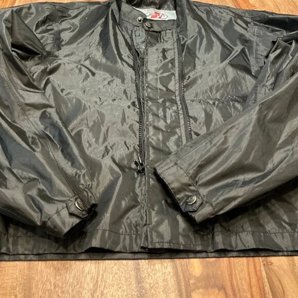 Joe Rocket Motorcycle Jacket Lightweight Black Biker Windbreaker - Picture 4 of 9